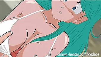 Parody Hentai Featuring Bulma In Threesome Action