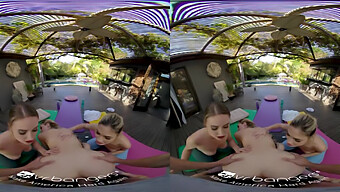 Intense Connection In Vr Bangers' Yoga Class With Oral Pleasure