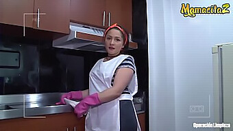 Latina Maid Valeria Cardozo Engages In Hardcore Action With Her Employer