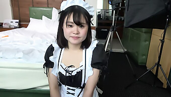 Japanese Amateur Students Dress Up As Maids And Engage In Explicit Sexual Acts Including Oral And Anal Play, Without Censorship