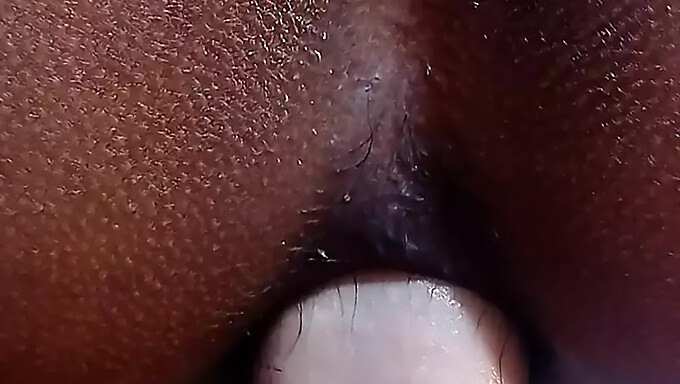 Intense close-up of Latina babe's tight pussy and small tits