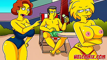 Lesbische Toon In Het Caribisch Gebied: The Simpsons Strips