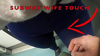 My Husband Watched As An Older Man Touched His Wife'S Pussy Lips Through Her Spandex Leggings On The Bus