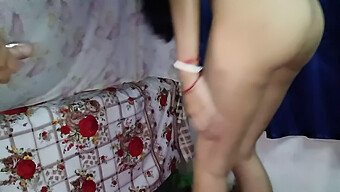 Close-Up View Of Indian Teen'S Tight Pussy In Doggystyle