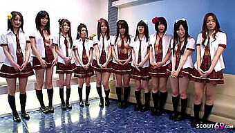 Uninhibited Japanese Swinger Orgy Featuring Ten Girls And Multiple Guys