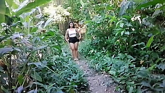 Amateur Latina Babe Gets Fucked On A Hike