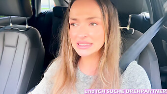 German College Girl Fails Audition And Squirts In Her Car