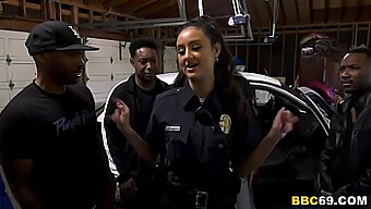 Eliza Ibarra, A Policewoman, Gives Deepthroat To Multiple Black Men In Group Setting