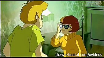 Scooby Doo in Velma - risba njenega analnega užitka