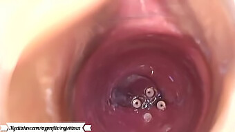 Intimate Self-Pleasure Captured On Camera Inside The Vagina