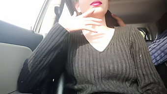 Outdoor Car Handjob With A Friend: A Steamy And Naughty Encounter