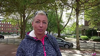 German Scout Mandy'S Public Casting Turns Into Intense Anal Sex