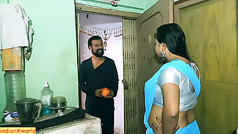 Secret Rendezvous Between A Sultry Indian Housewife And The Owner'S Son In A Steamy Hindi Web Series