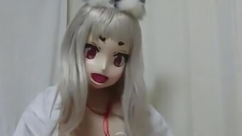 Gata De Peitos Grandes Em Kigurumi