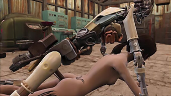 Robot Hentai Đụ Trong Fallout 4 Cartoon