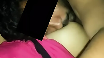 Rani'S Huge Natural Breasts Get Fondled And Sucked To Climax