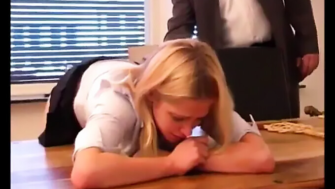 Pretty schoolgirl endures humiliation and severe punishment with grace