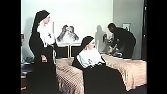 Hairy Nuns Get Fucked And Masturbated By Horny Men