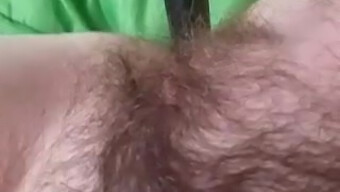 Hairy Masturbation Session With A Girl