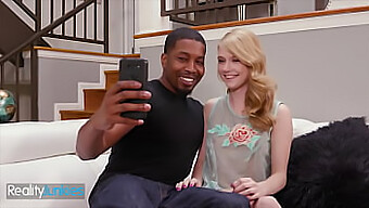 Petite Blonde Hannah Hayes Engages In Cheating With Well-Endowed Black Man Isiah Maxwells