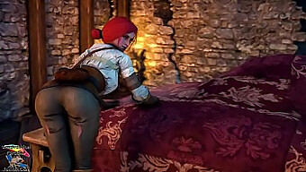 A Steamy 3d Adventure With Triss In The Witcher Game