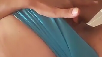 Amateur Turkish Milf Enjoys A Sensual Handjob And Pussy Fingering