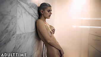 Eva Elfie'S Steamy Shower Experience With Foot Fetish And Close-Up Shots